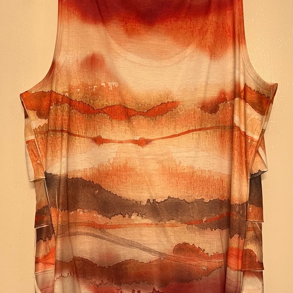 Coldwater Creek Tiered Top- EUC - Picture 2 of 3